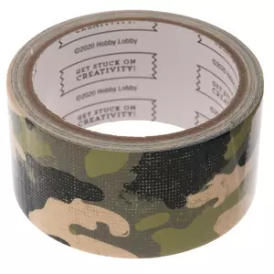 Green Camouflage Art Project Tape