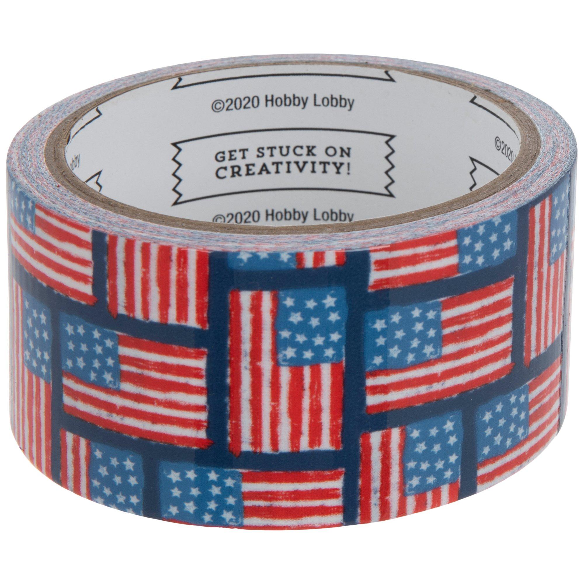 Duck Mirror Crafting Tape - Blue, 5 Yards