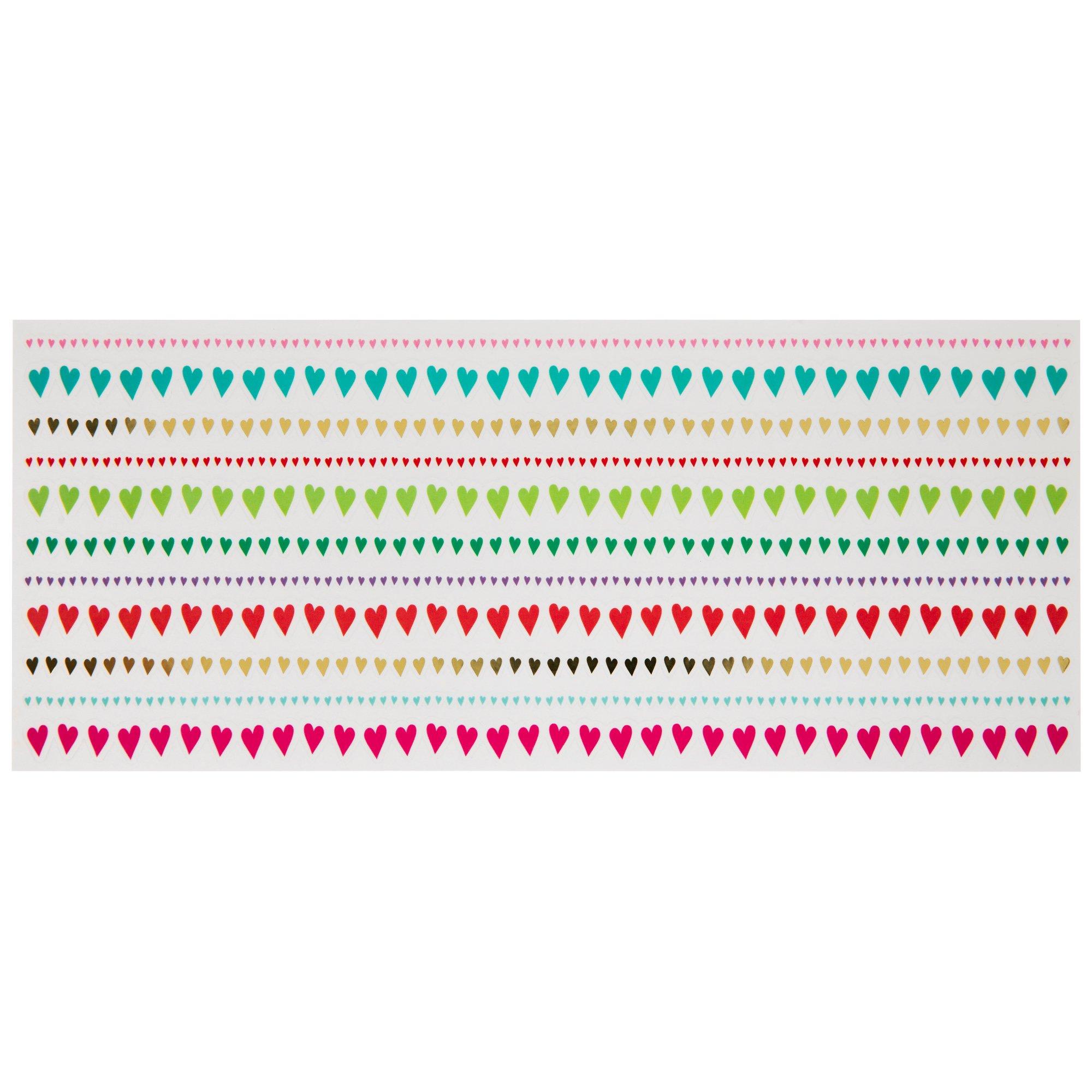 Hearts Border Stickers Hobby Lobby 1995083