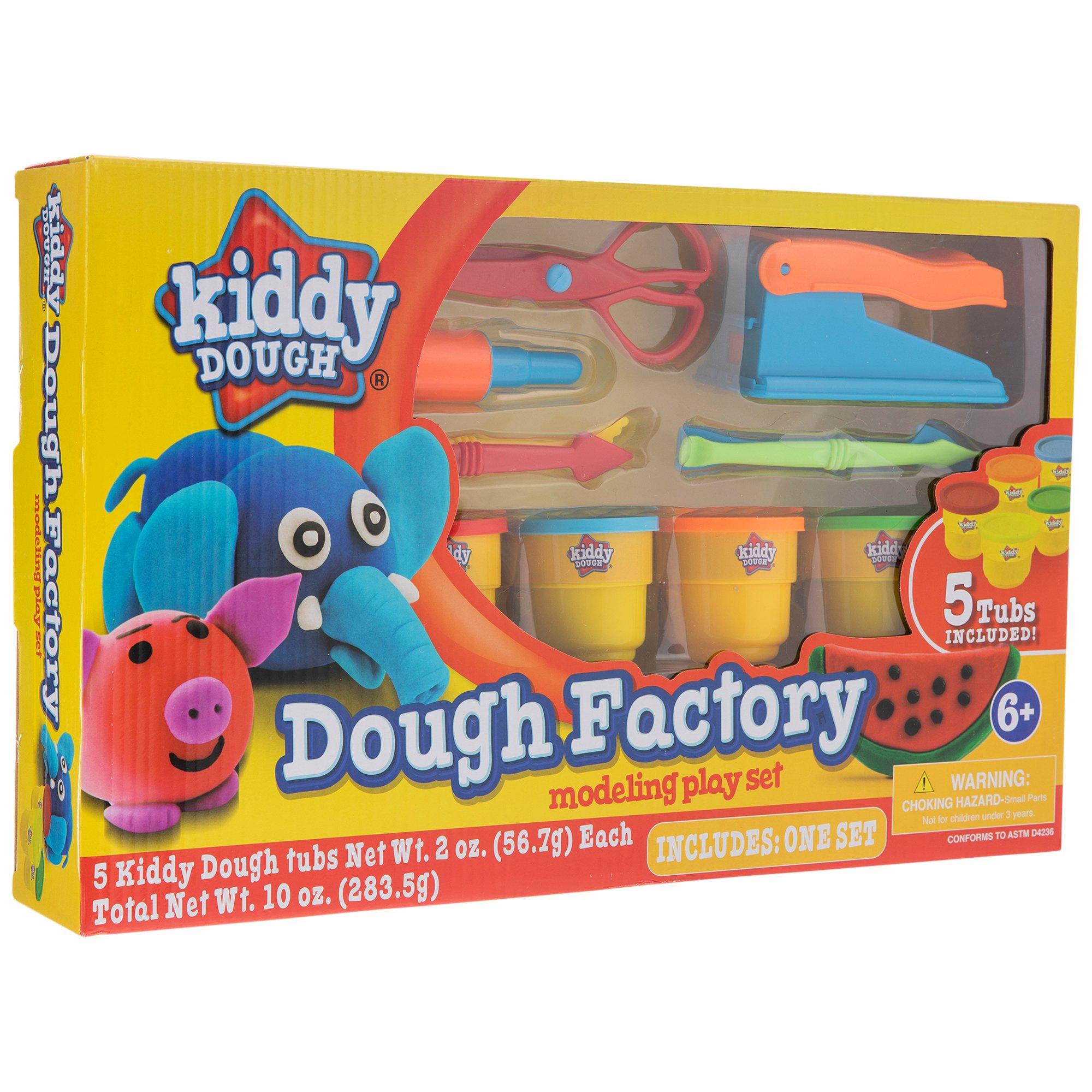 Play Dough Tool Kit With Dough Extruder, Dough Scissors, Playdough