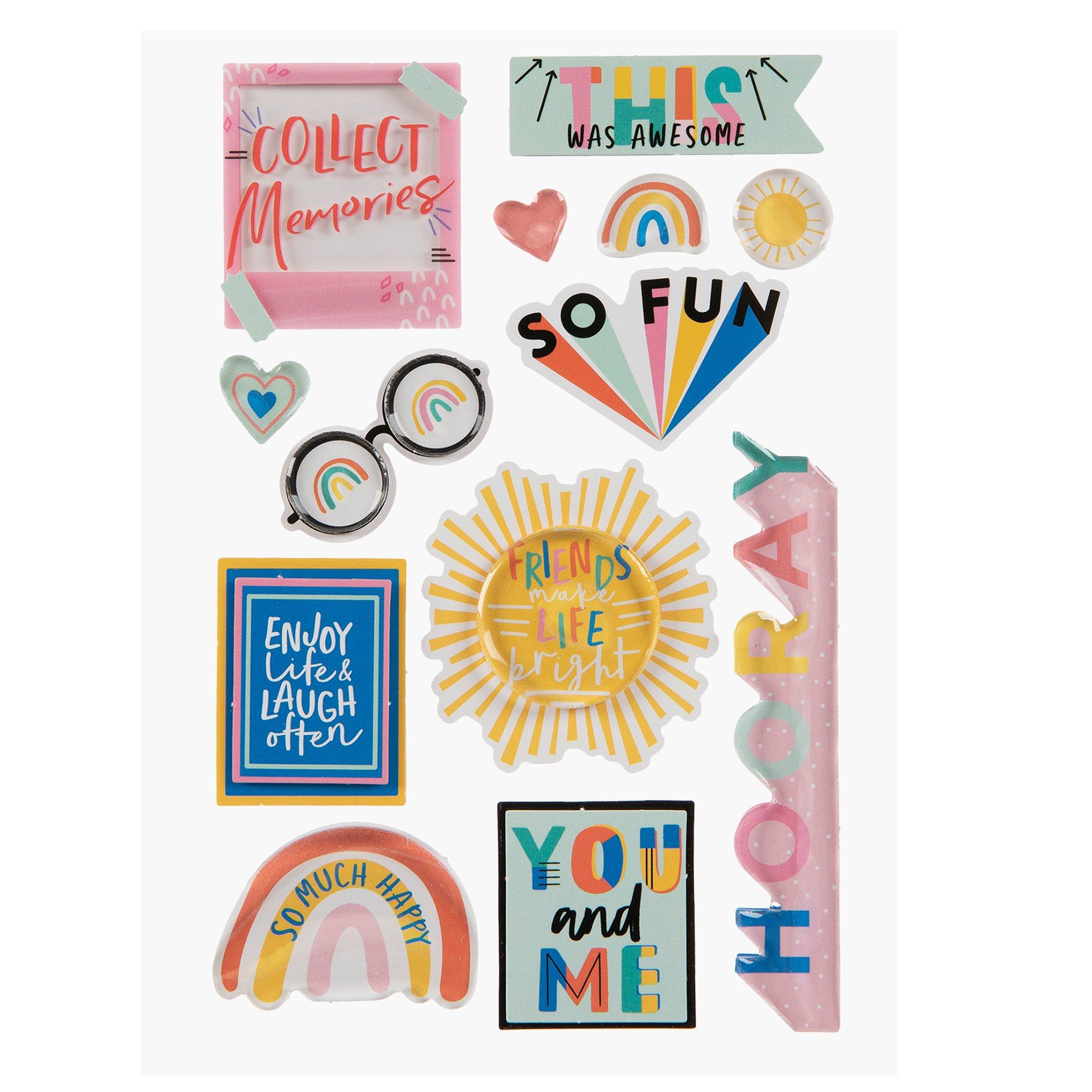 Collect Memories 3D Stickers | Hobby Lobby | 1995489