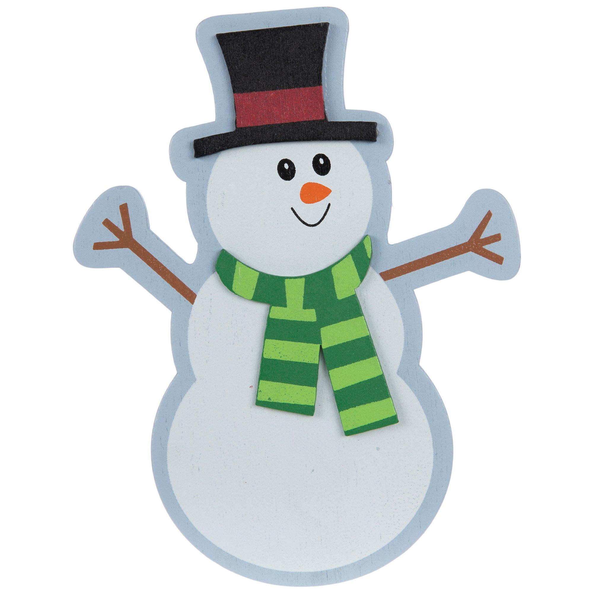 Snowman Painted Wood Shape | Hobby Lobby | 1995992
