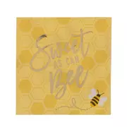 Sweet As Can Bee Napkins - Small