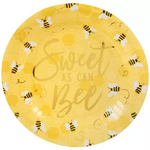 Honey Bee Cupcake toppers 2 inch circles digital collage sheet