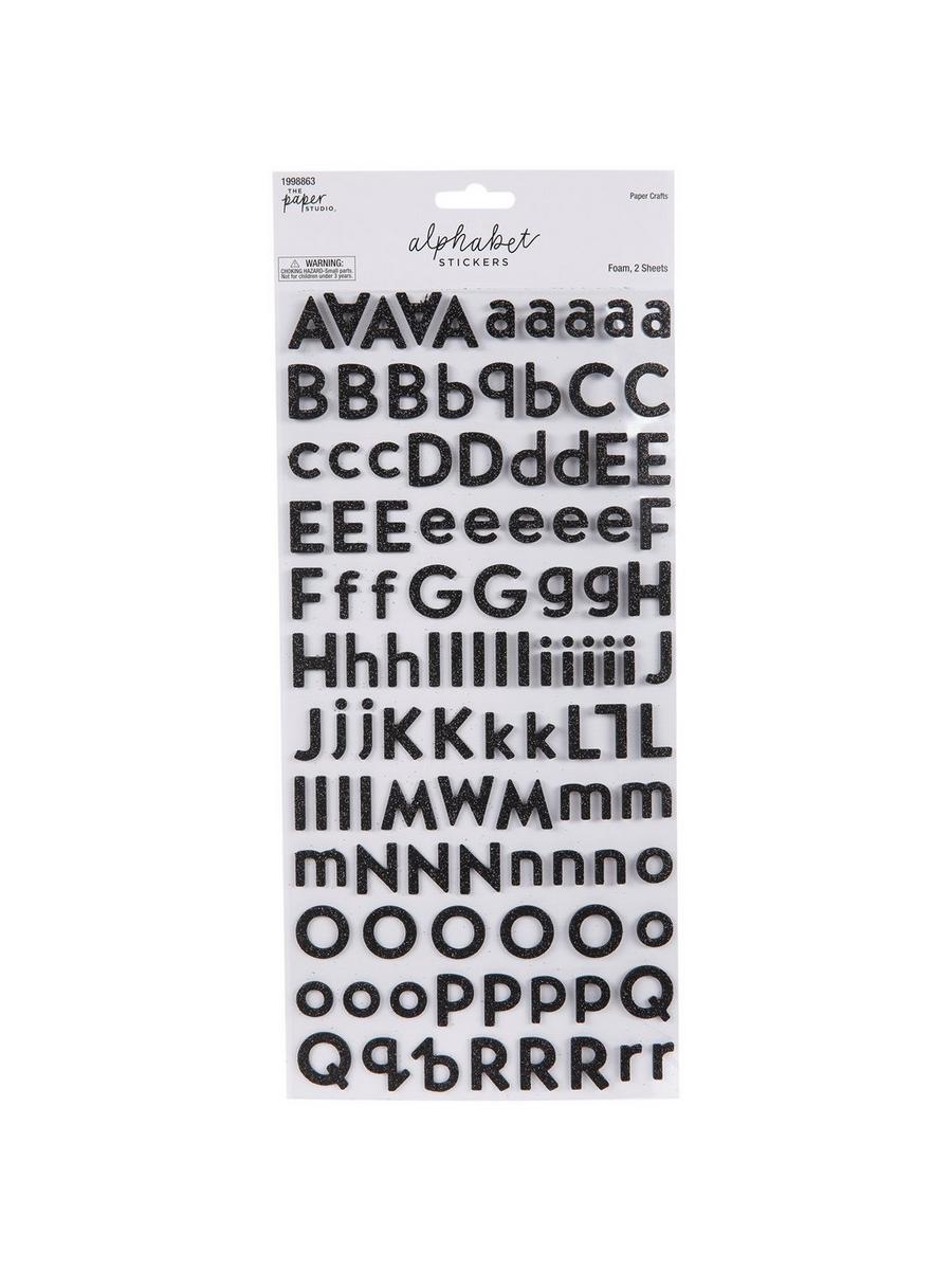 Adesivi Alfabeto Craft Planet – Sticker Divertenti Per Scrapbooking E Lavoretti Creativi