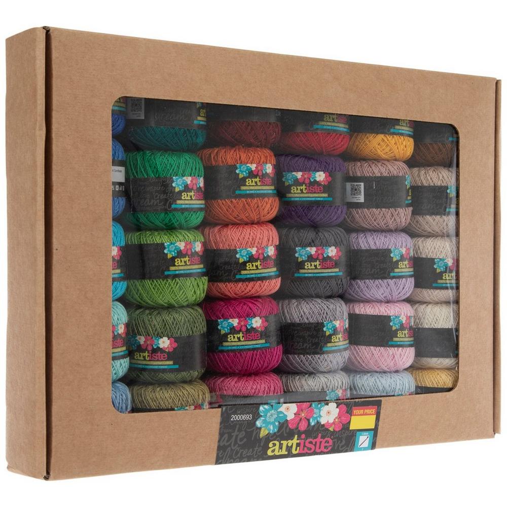 Multi-Color Artiste Crochet Cotton Thread | Hobby Lobby | 2000693