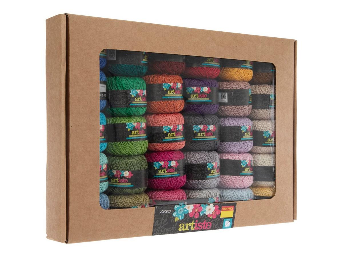 Multi-Color Artiste Crochet Cotton Thread | Hobby Lobby | 2000693
