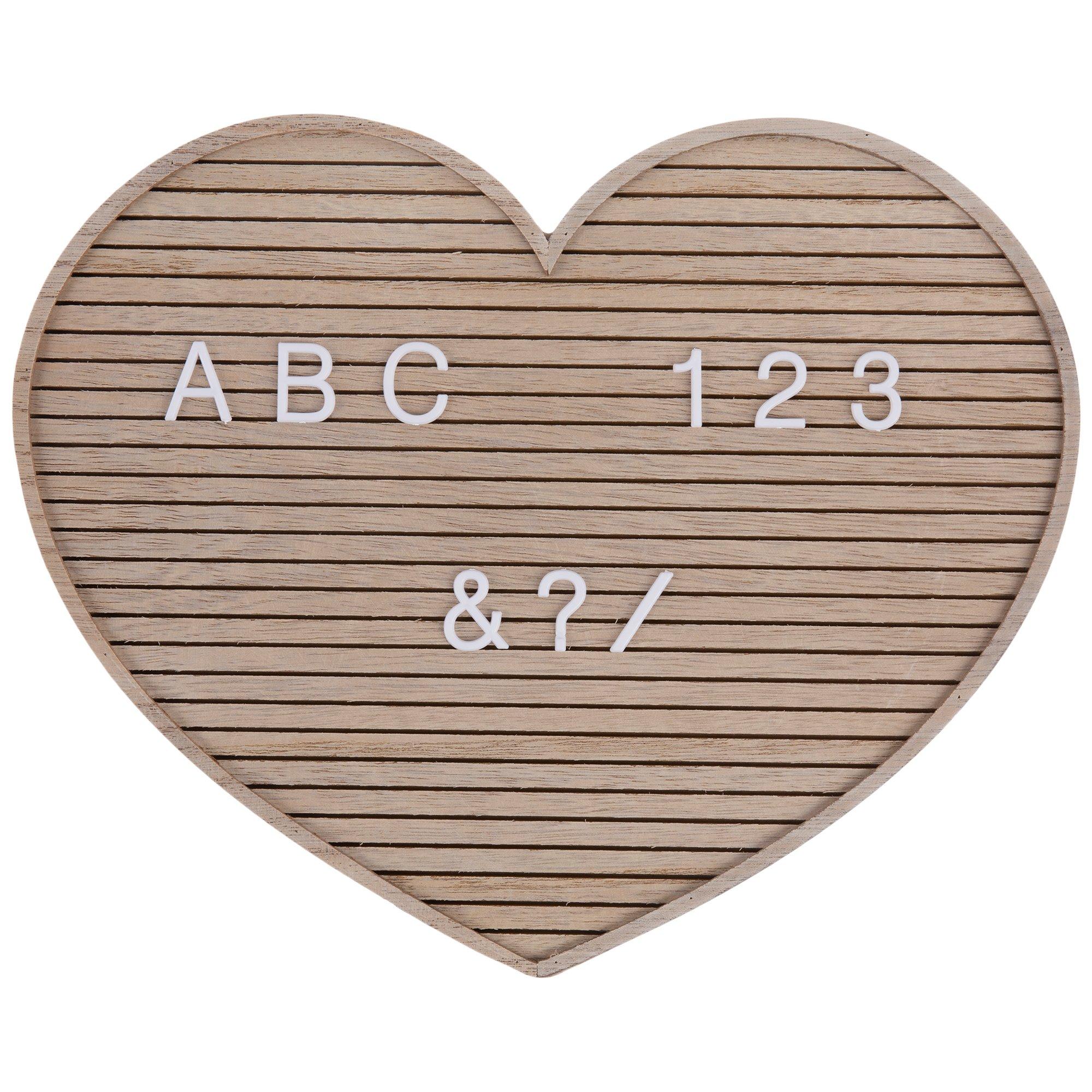 Heart Wood Letter Board Hobby Lobby 2003762
