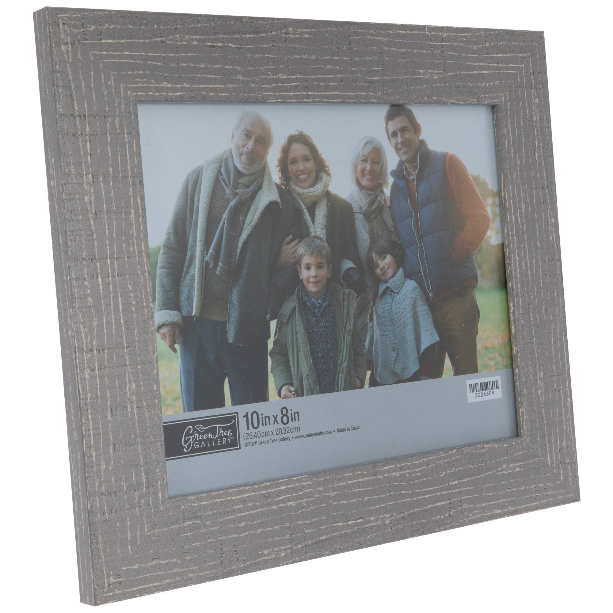 Distressed Gray Wood Look Frame