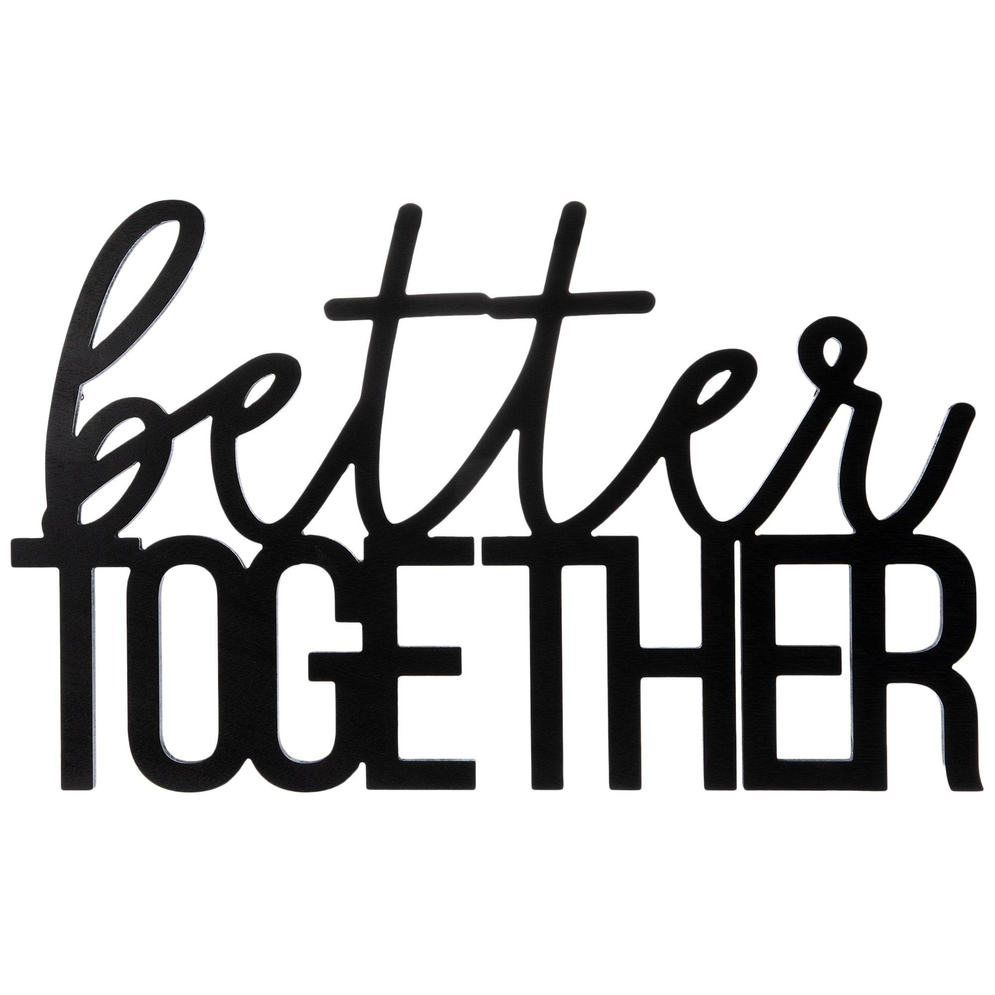 Better Together Wood Wall Decor Hobby Lobby 2007516