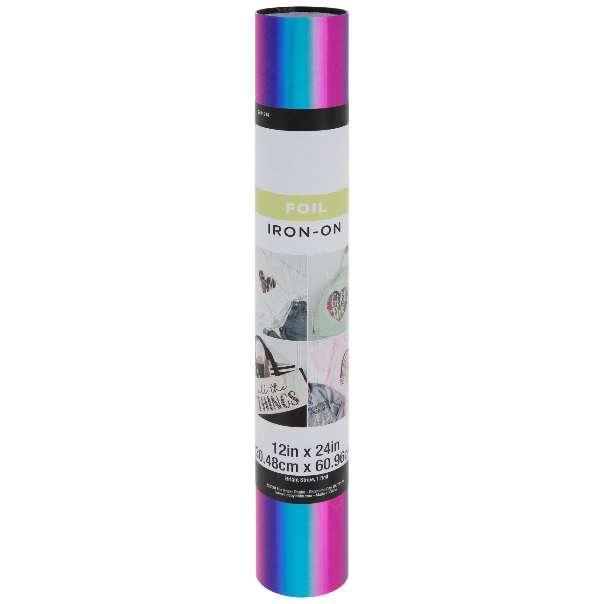 Blue, Purple & Pink Holographic Iron-On Transfer | Hobby Lobby | 2011914