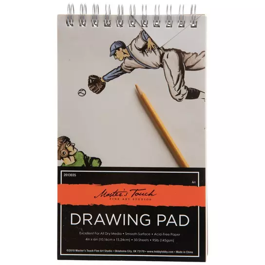 Master's Touch Drawing Paper Pad - 4 x 6