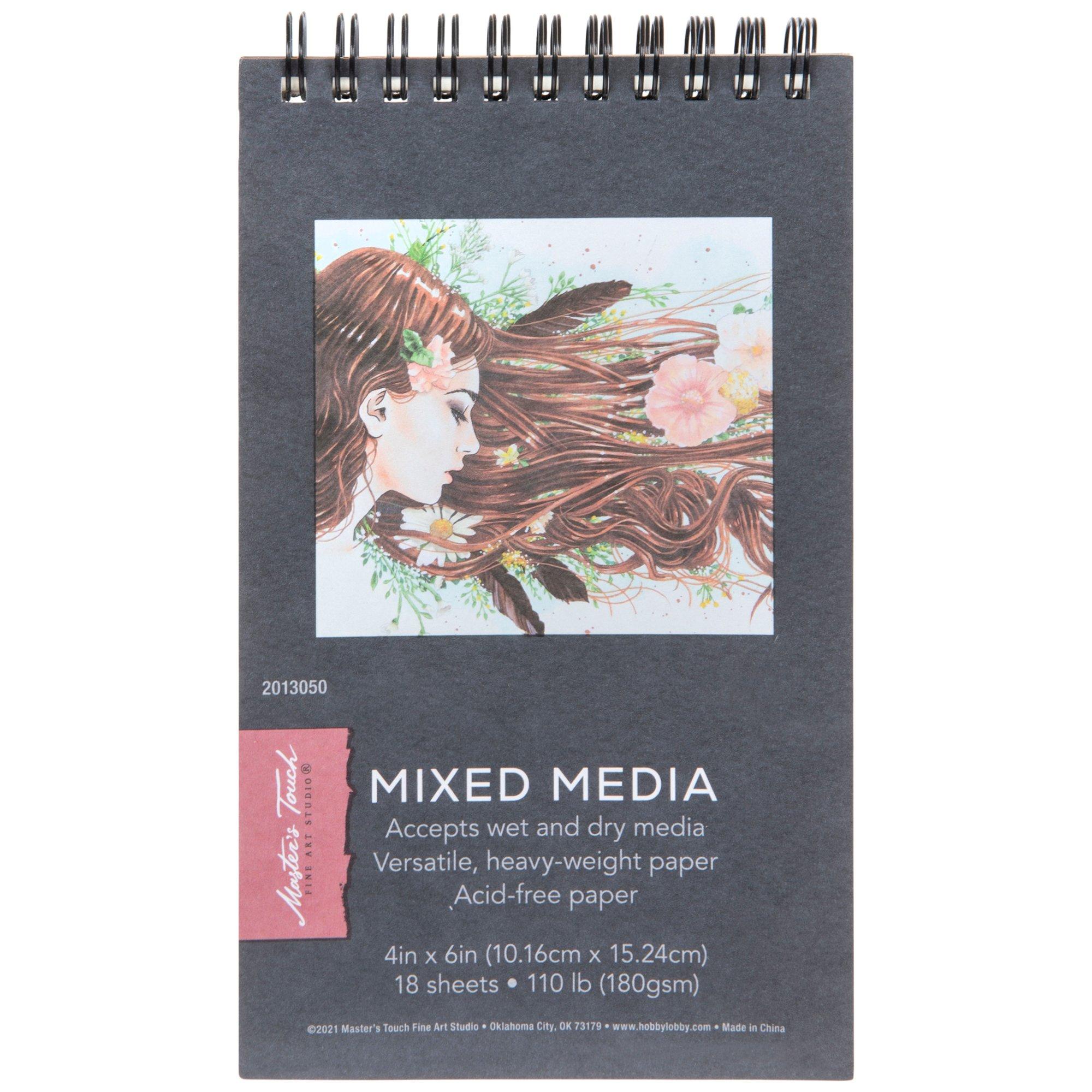 Master's Touch Mixed Media Paper Pad Hobby Lobby 2013050