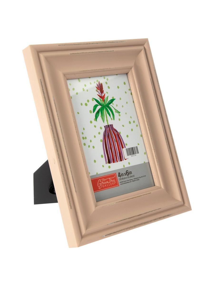 Dusty Pink Distressed Wood Picture Frame | Hobby Lobby | 2013134