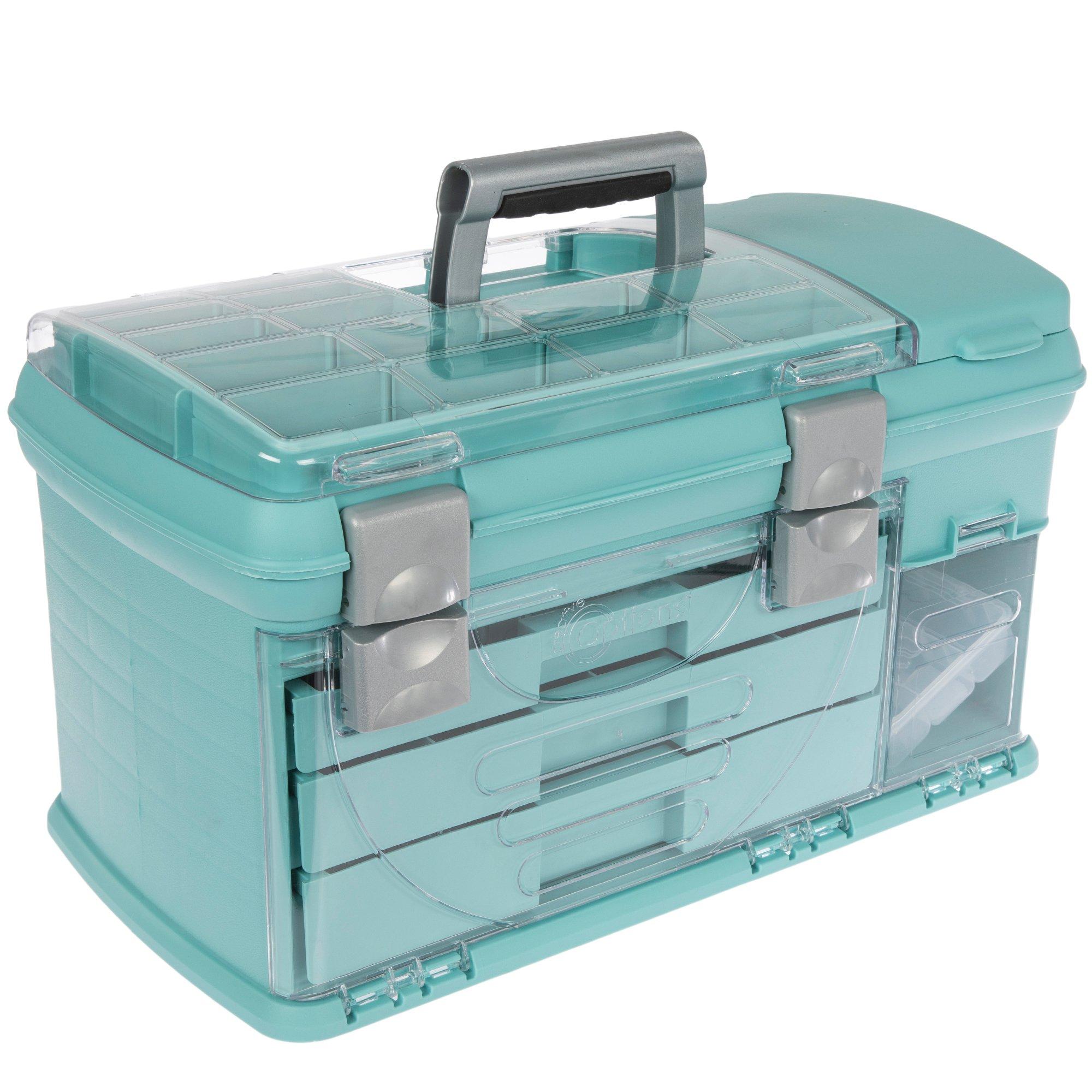 Beechwood Multi-Function Tool Box - Art Supplies Organizer- 7 Elements,  9.25 x 5.7 - Kroger