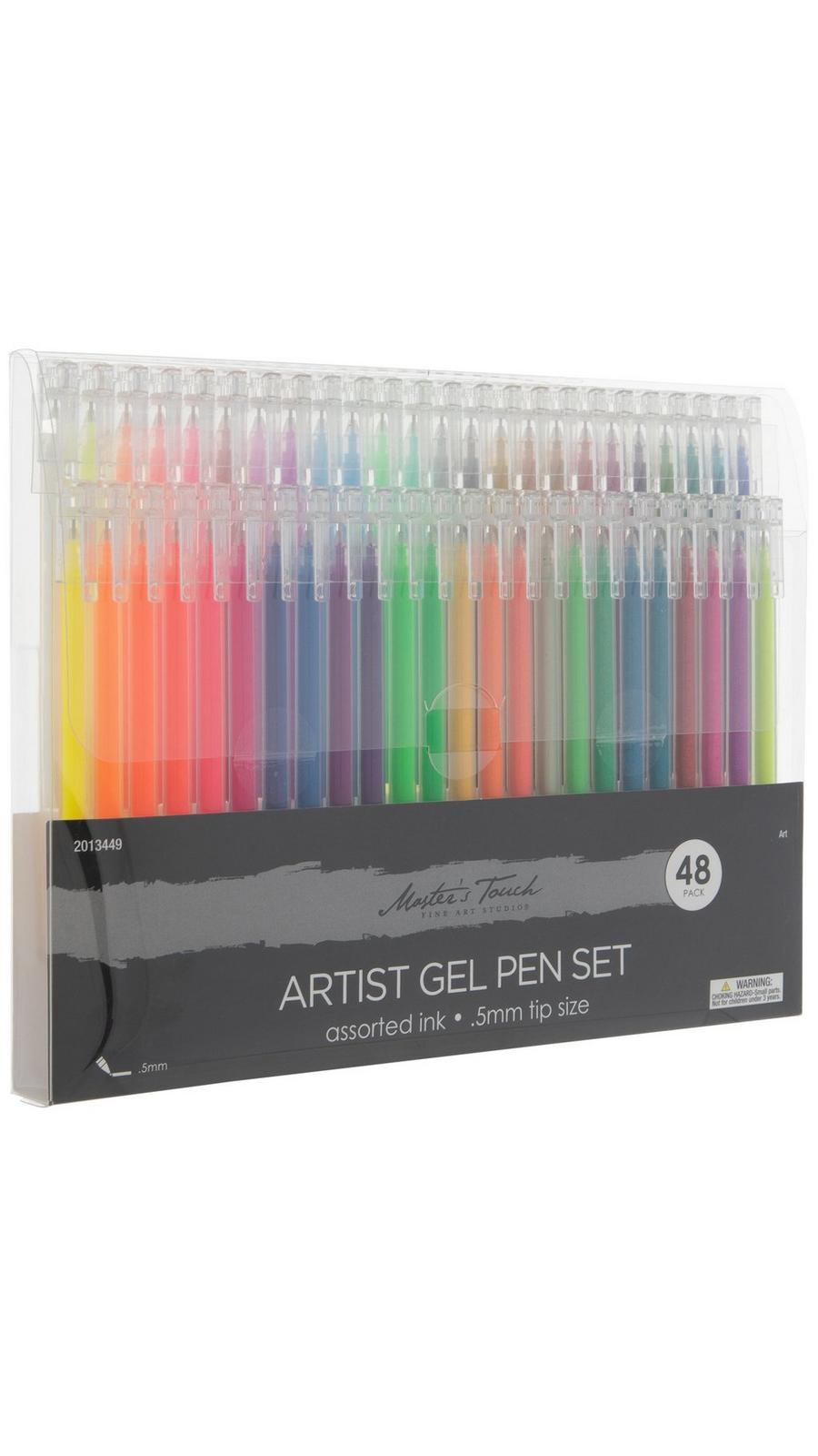 Roller Pen Master's Touch Premium Gel Pens Iridescent Glitter