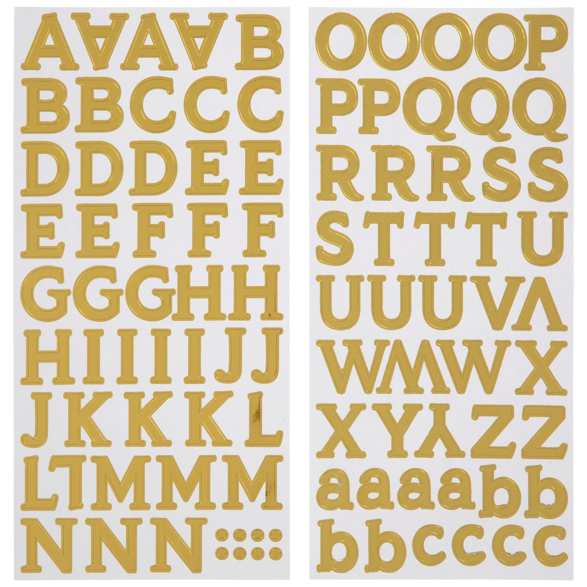 Monster Alphabet Stickers | Hobby Lobby | 2015006