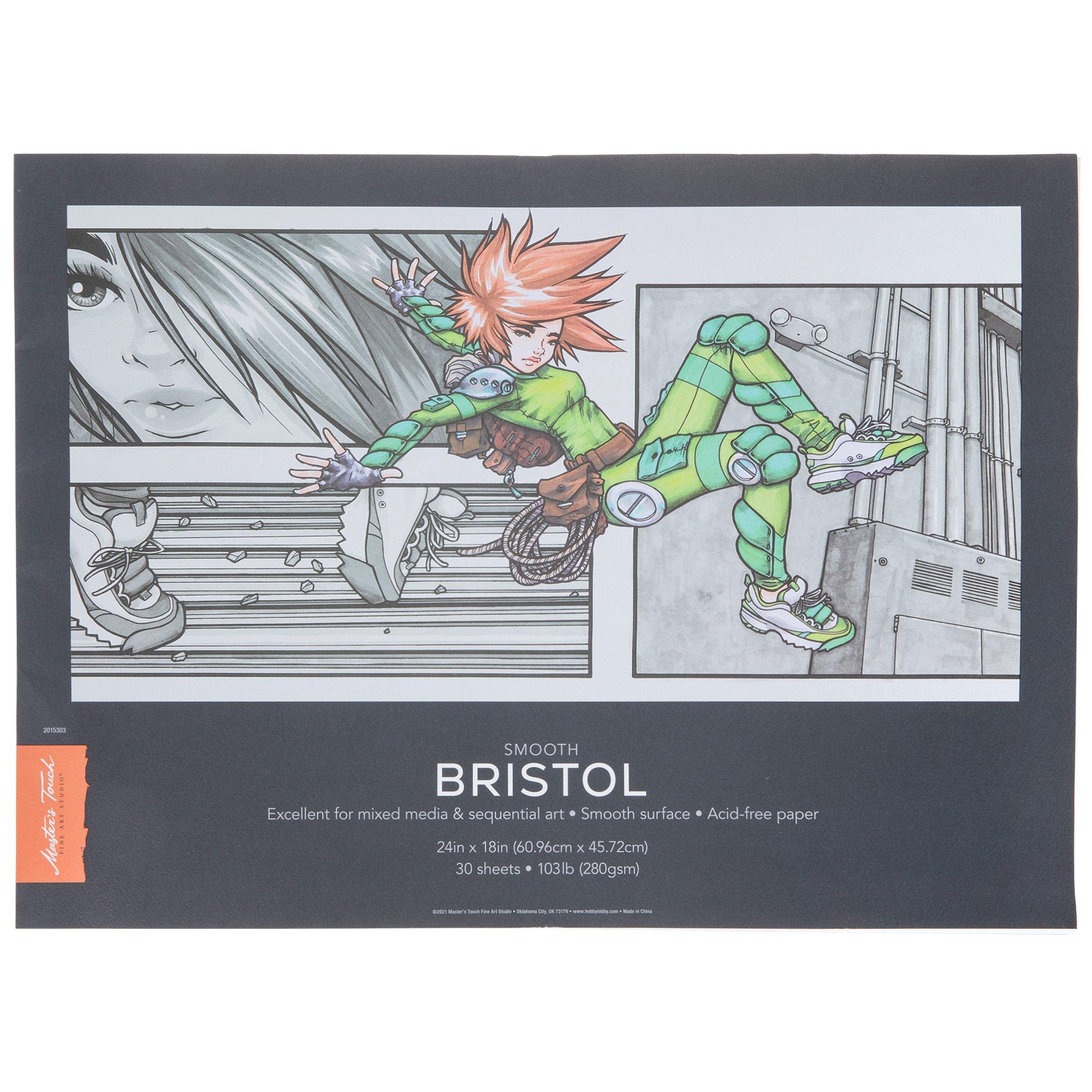Master's Touch Smooth Bristol Paper Pad Hobby Lobby 2015303