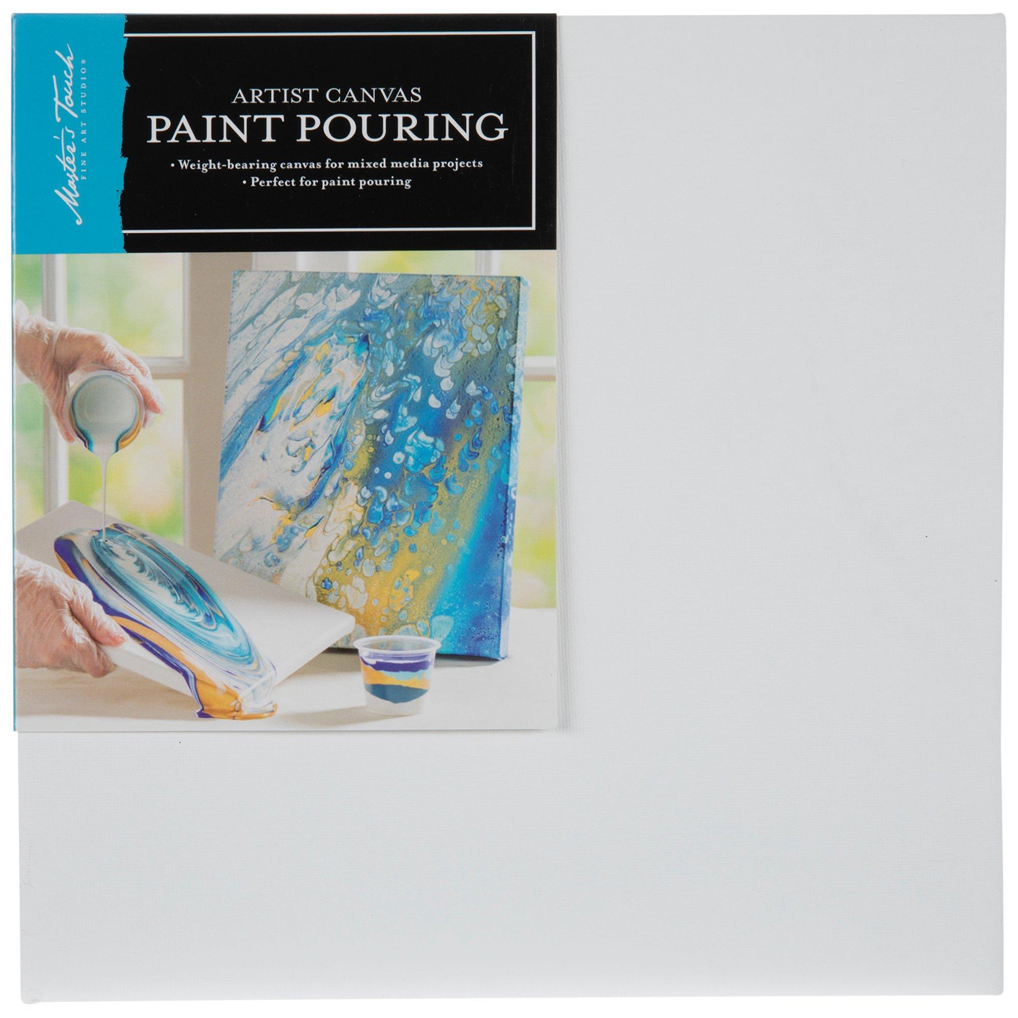 Master's Touch Paint Pouring Blank Canvas