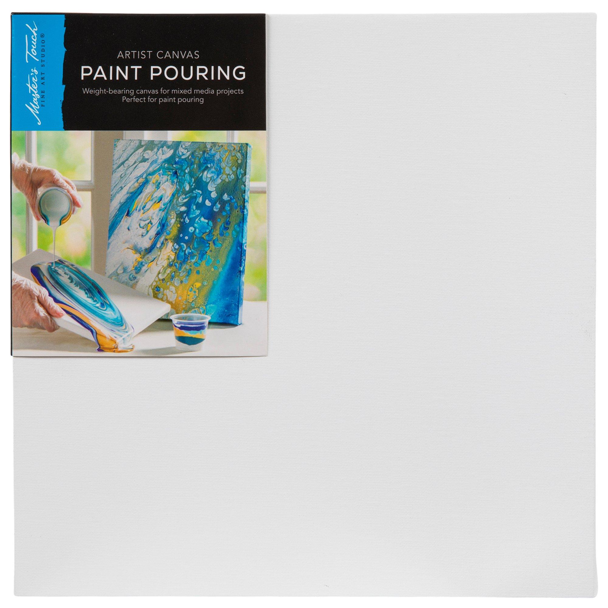 Master's Touch Paint Pouring Blank Canvas | Hobby Lobby | 2015410