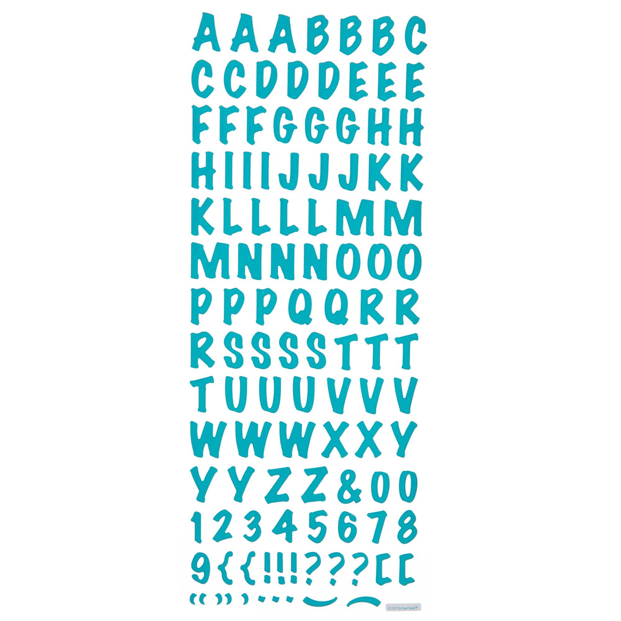 Block Alphabet Stickers | Hobby Lobby | 2015675