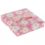 Pink Floral & Gingham Gift Card Box