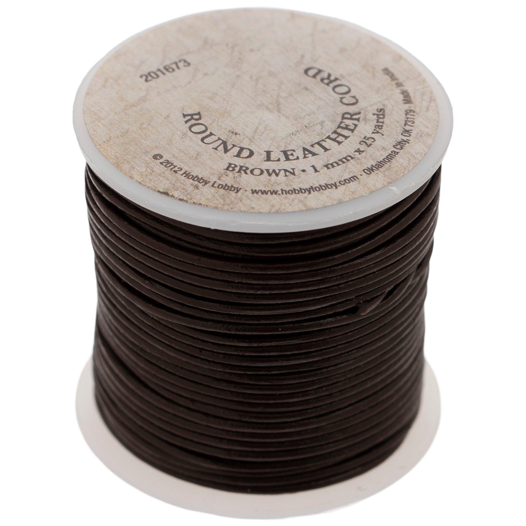 Round Leather Cord Spool Hobby Lobby 201673