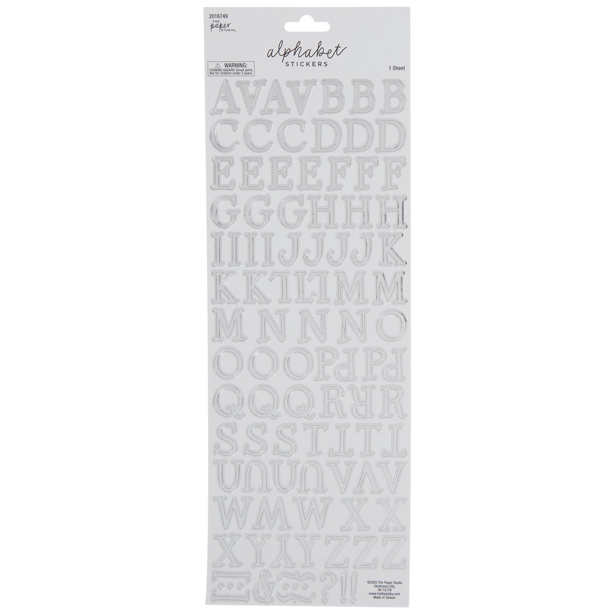 Gracie Moon Alphabet Stickers Hobby Lobby 2016749