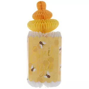 Sweet As Can Bee Honeycomb Bottle Centerpiece