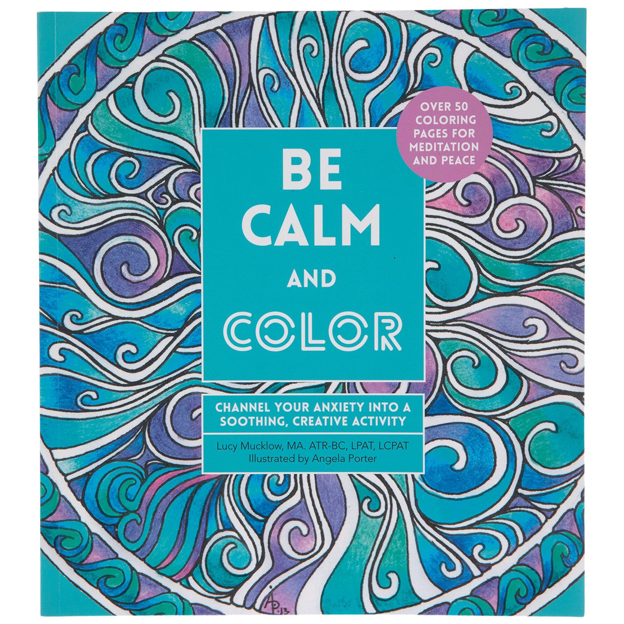 Color Calm On The Go Adult Coloring Book