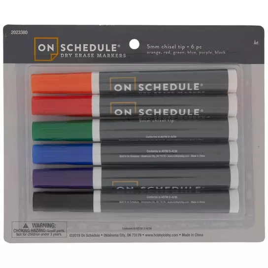 Colored Dry Wipe Markers Set - China Office Supplies!