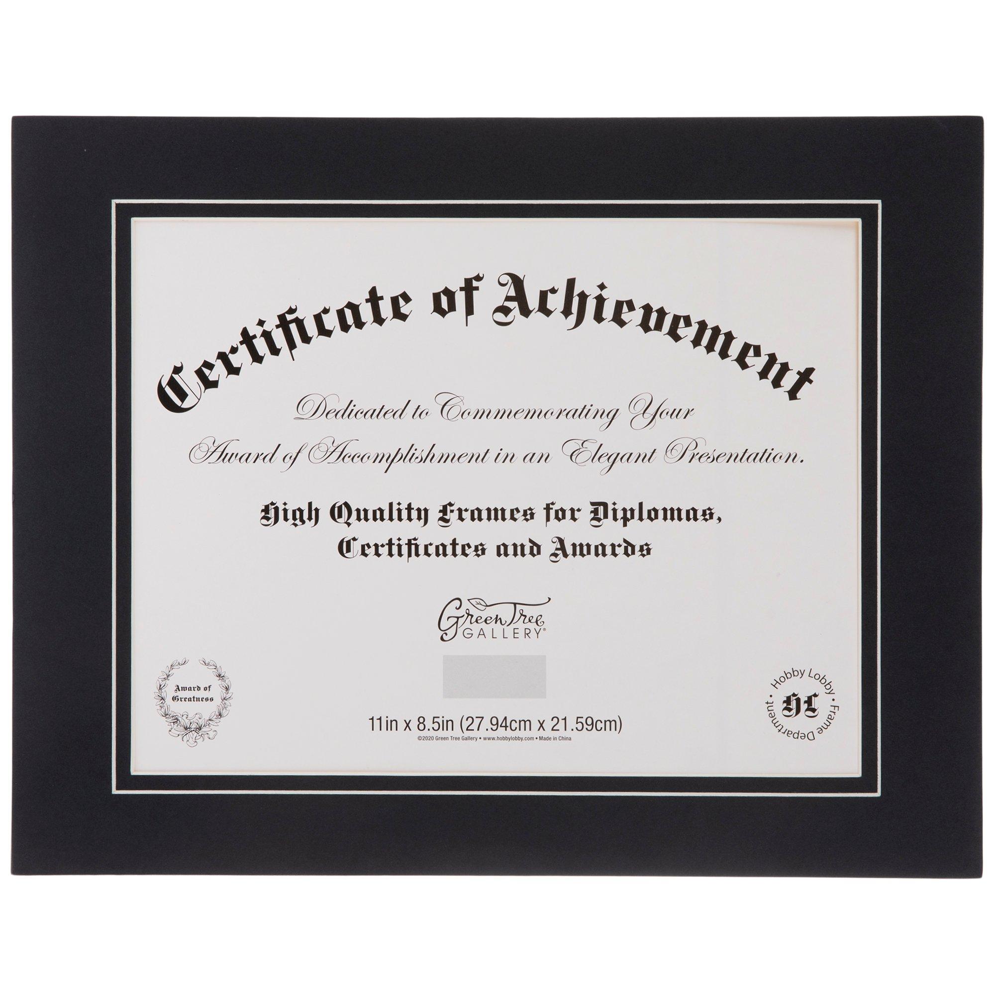 PreCut Mat 8 1/2" x 11" Hobby Lobby 2023653