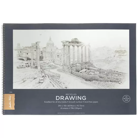 Master's Touch Recycled Drawing Paper Pad - 18 x 24, Hobby Lobby