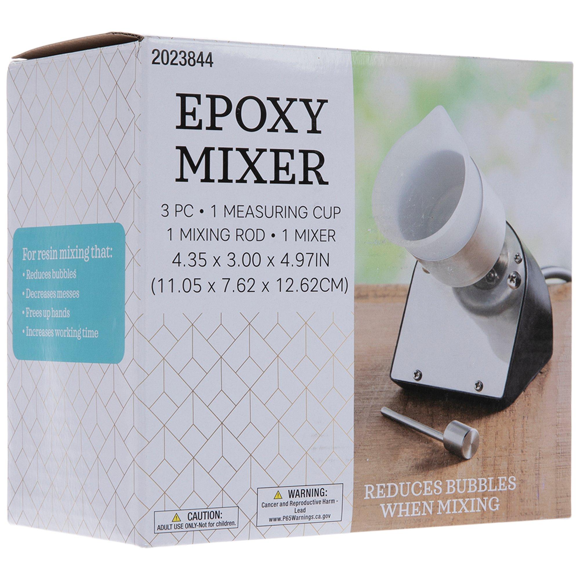 Resin Mixer Epoxy Mixer Paddles - 6 Reusable Pixiss Multipurpose bidir
