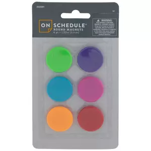 1/2 Adhesive Magnetic Peel and Stick Circles for Lightweight Crafts –  Magnet Valley