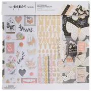 Metallic Butterflies Papercrafting Kit