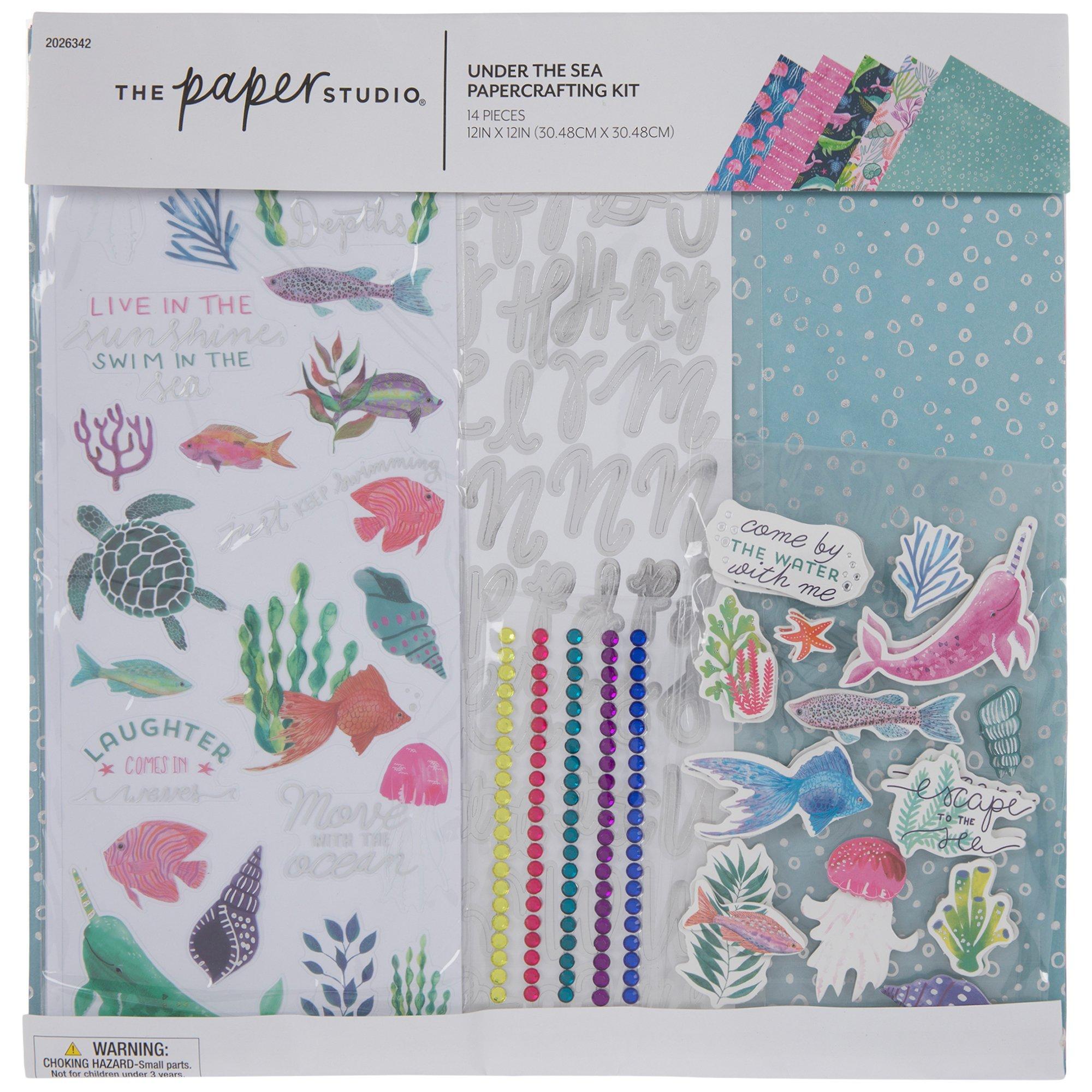 Under The Sea Papercrafting Kit Hobby Lobby 2026342
