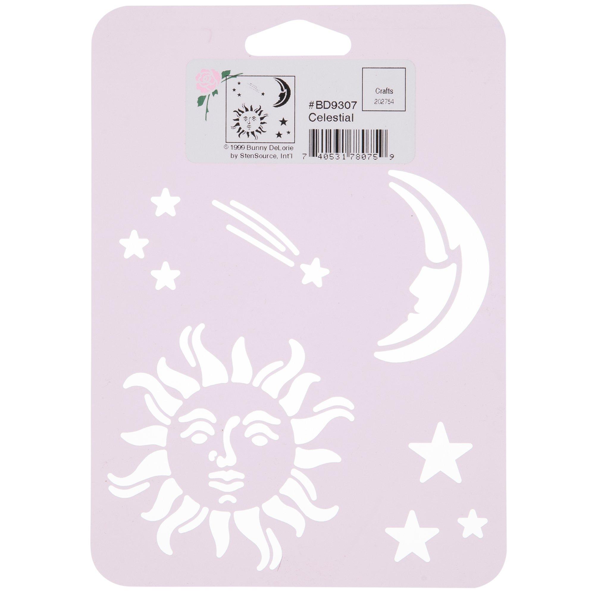 Celestial Stencil Hobby Lobby 202754