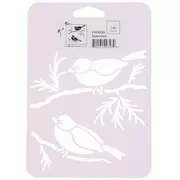 Sparrows Stencil