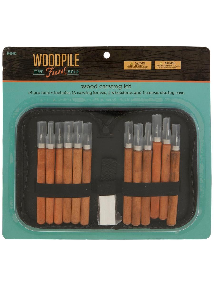 Wood Carving Kit - 14 Piece Set | Hobby Lobby | 2028082