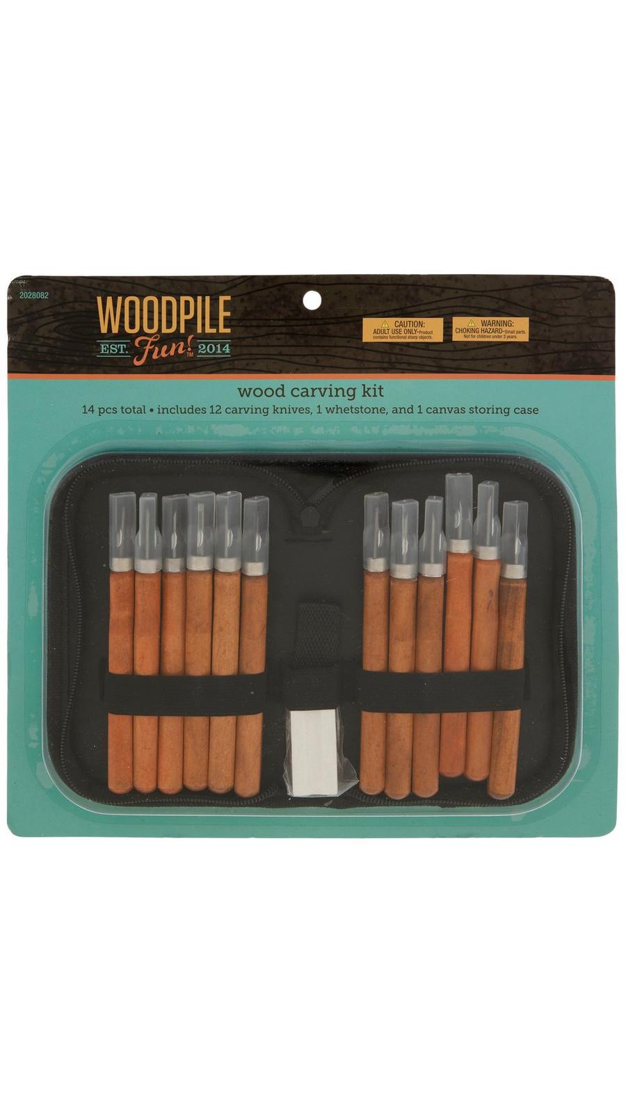 Wood Carving Kit - 14 Piece Set | Hobby Lobby | 2028082