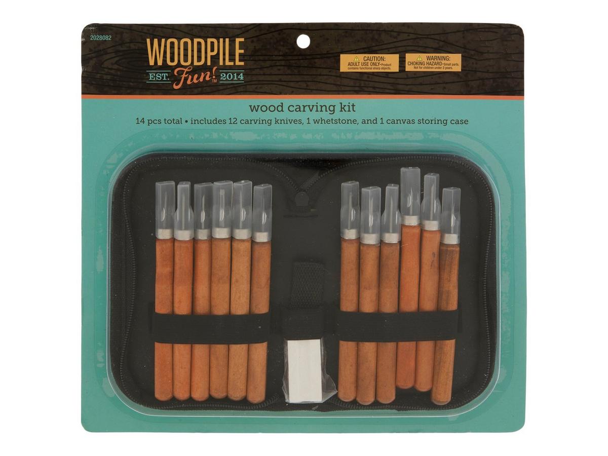 Wood Carving Kit - 14 Piece Set | Hobby Lobby | 2028082