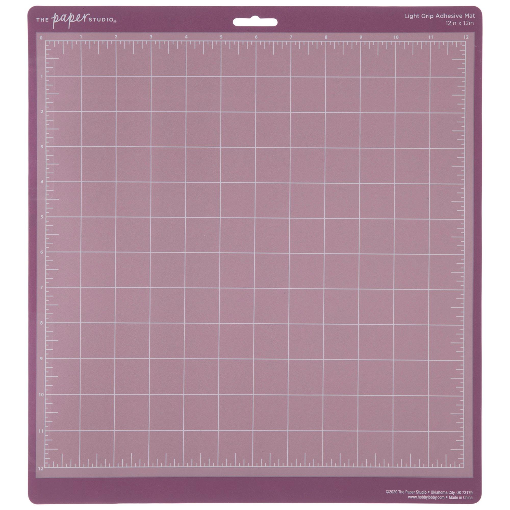  Clearly Amazing Multi-Use Mat - Light Grip - Transparent with Grid - Standard - 6.5 x 8.5 - 1 Sheet