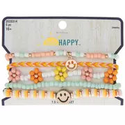 Peach & Mint Smile Bracelets