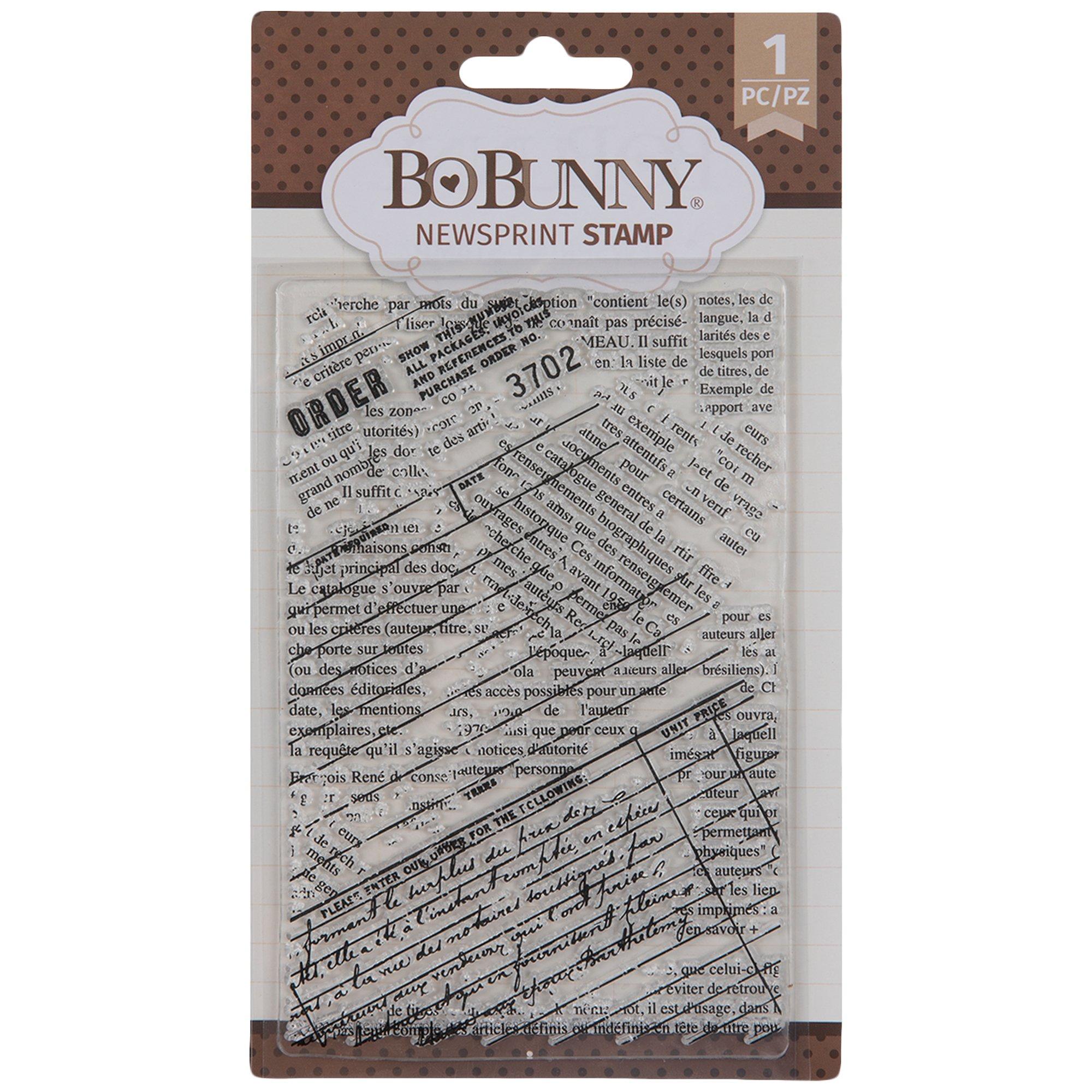 Newsprint Clear Stamp Hobby Lobby 2028835