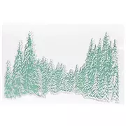 Pine Trees Clear Stamp