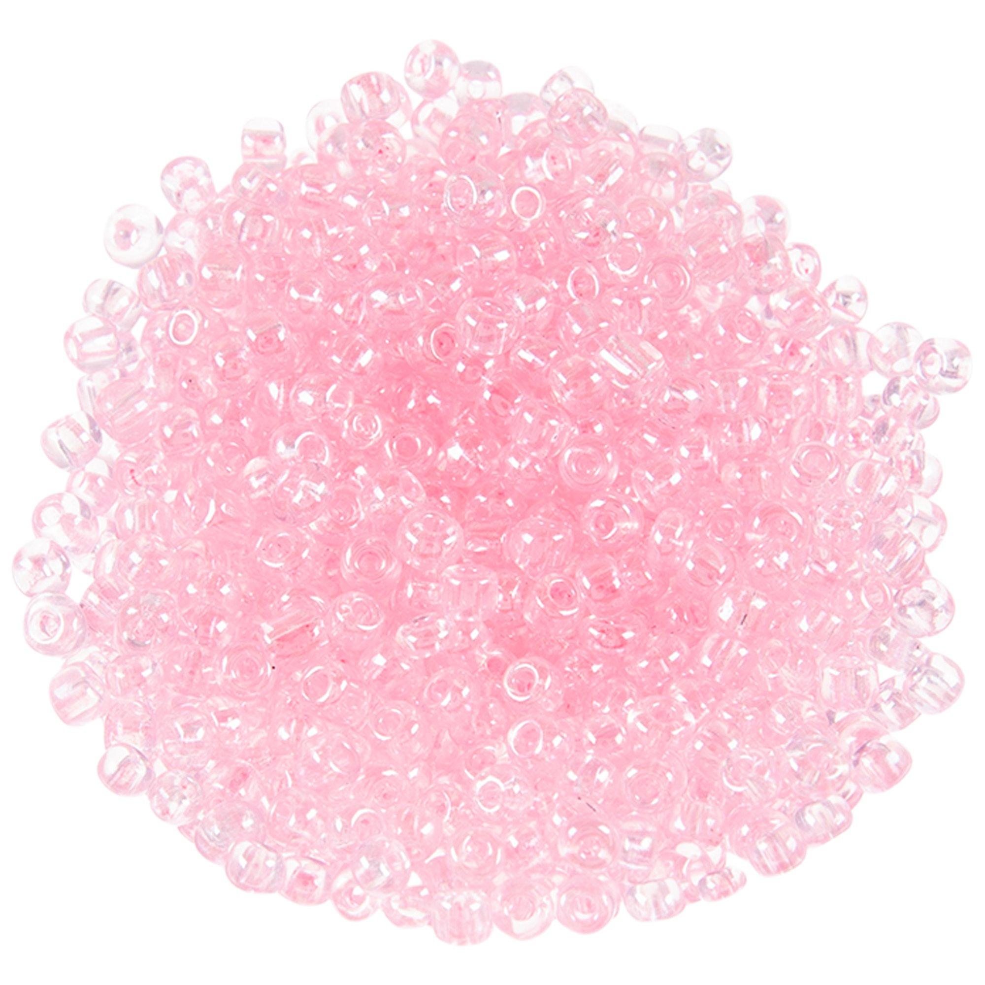 transparent pink luster