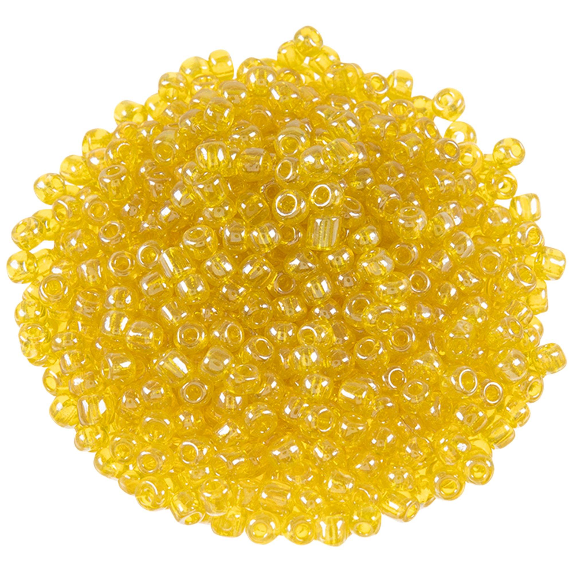 transparent yellow luster