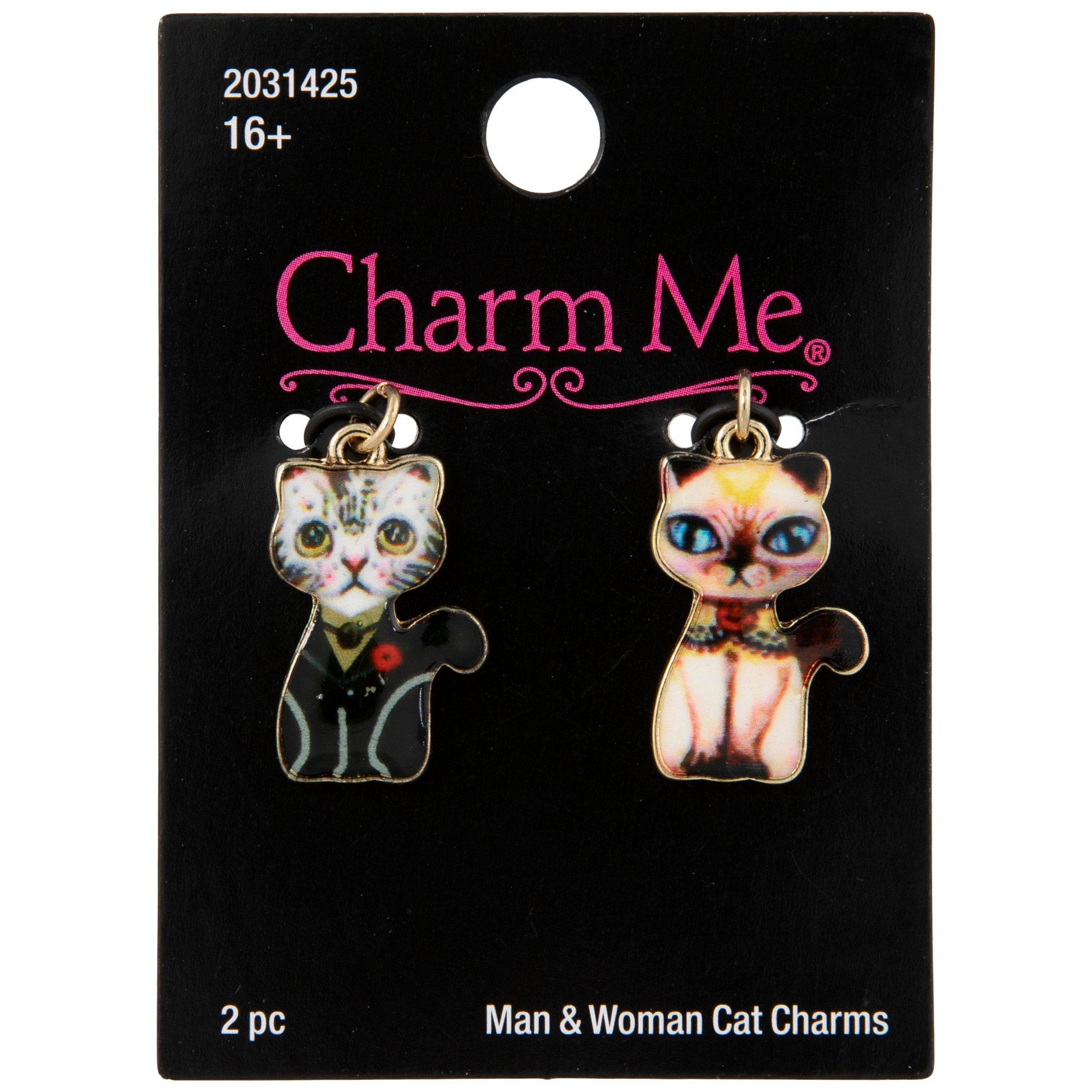 Cat Couple Charms