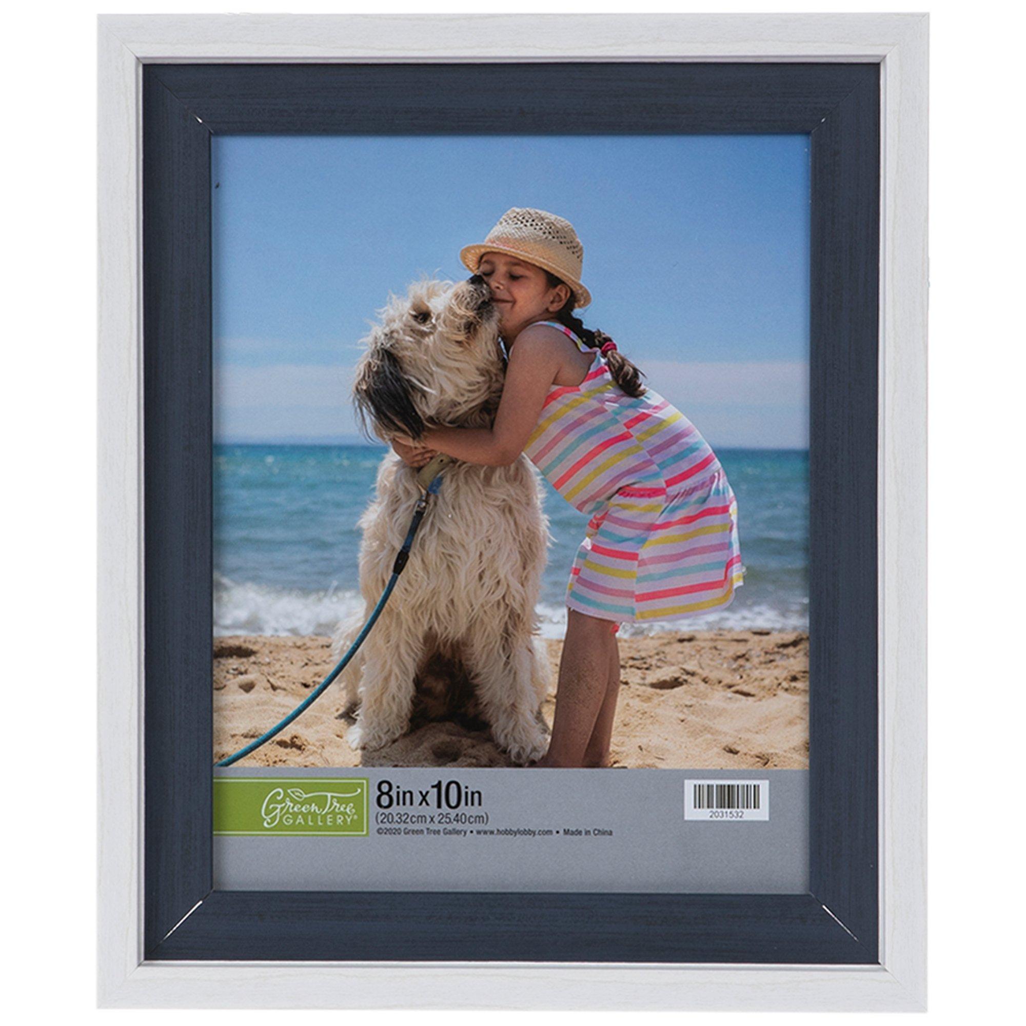 White & Navy Stepped Wall Frame Hobby Lobby 2031532